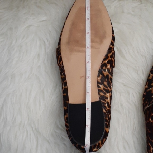 SOLD!!Halogen leopard loafer size 8M - Picture 5 of 8
